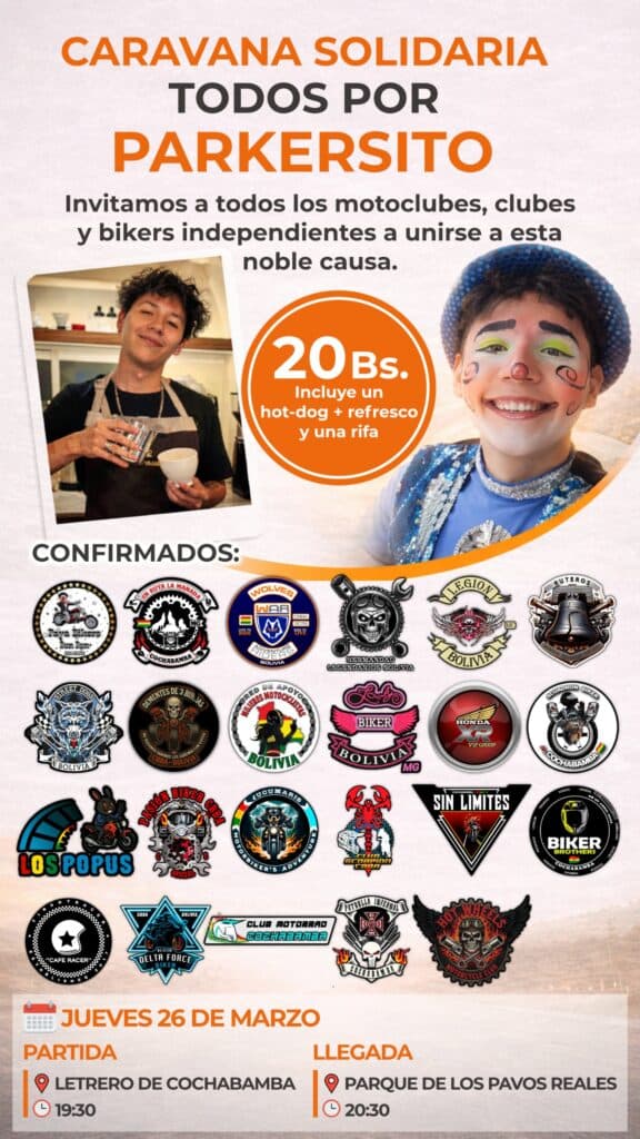 Caravana solidaria – Todos por Parkersito